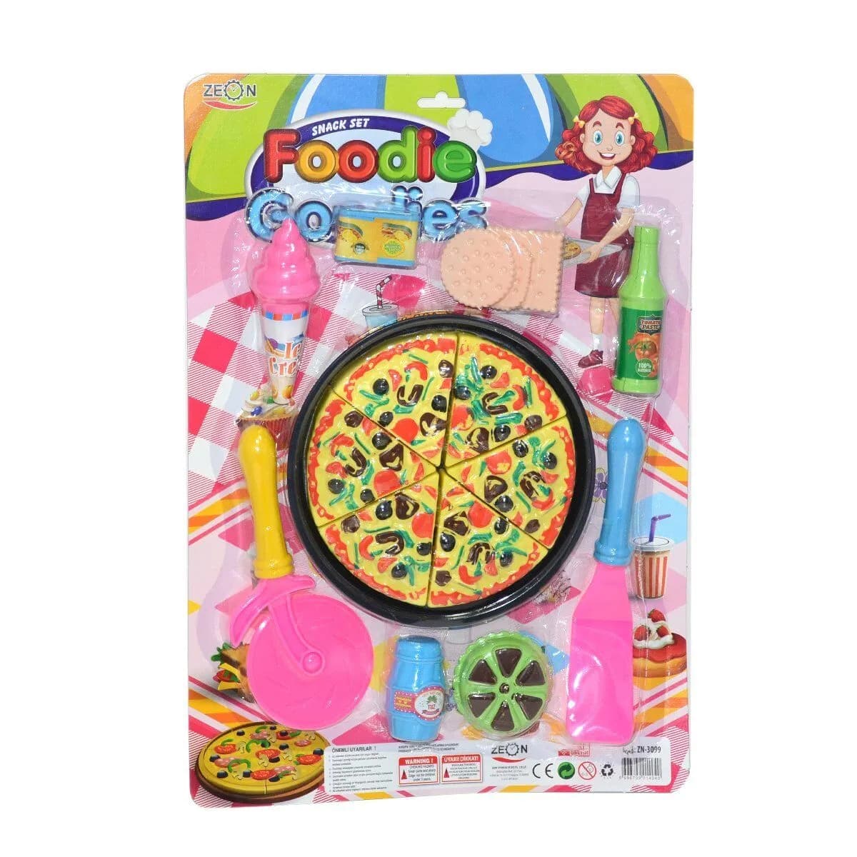 ZN-3099 Pizza Seti — fotoğraf 1