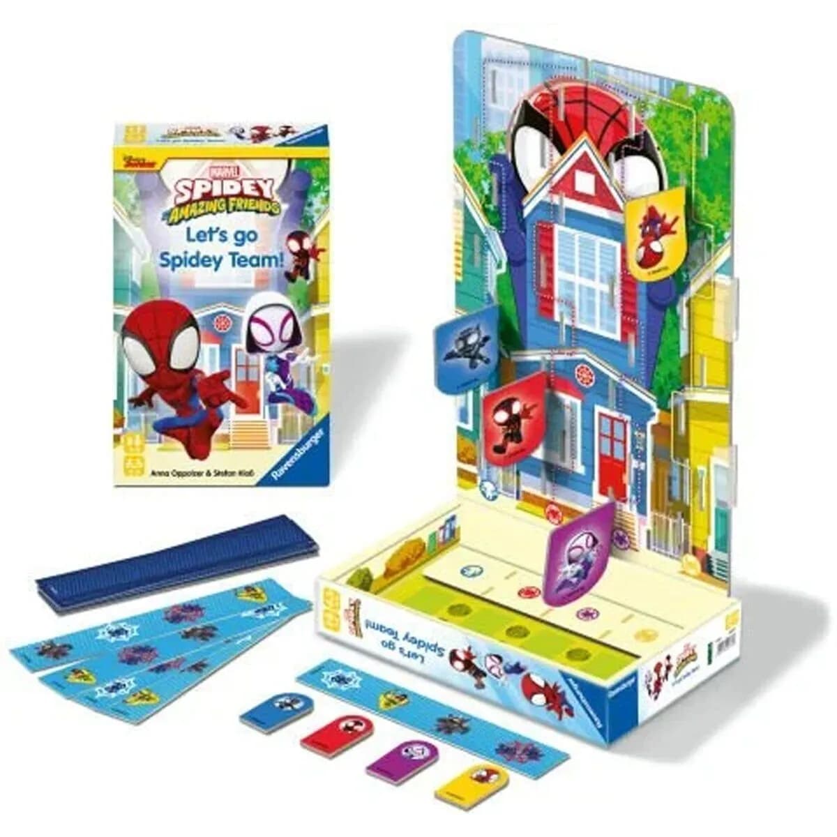 248728 Ravensburger - Spidey Takımı - Seyahat Boy Kutu Oyunu — fotoğraf 1