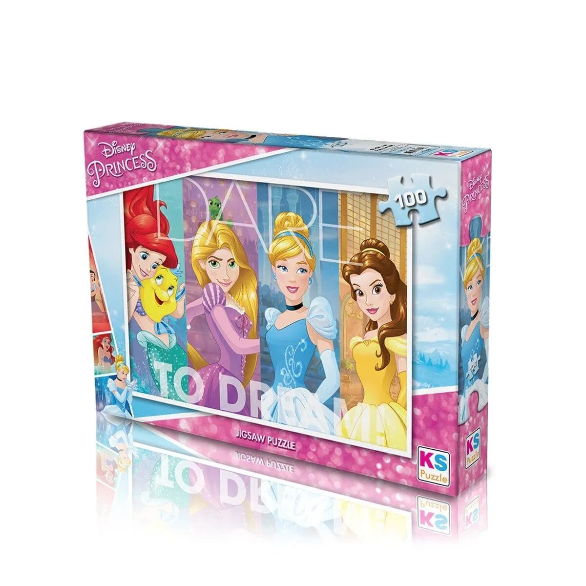 PR714 KS Disney Princess / 100 Parça Puzzle — fotoğraf 1