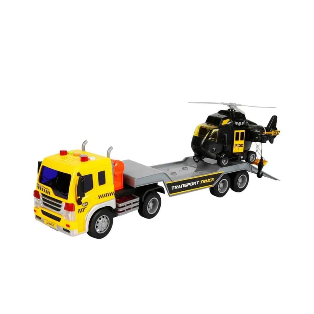 2315 1 16 TRANSPORTER UÇAK HELİKOPTER SES IŞIK 40 CM — fotoğraf 1