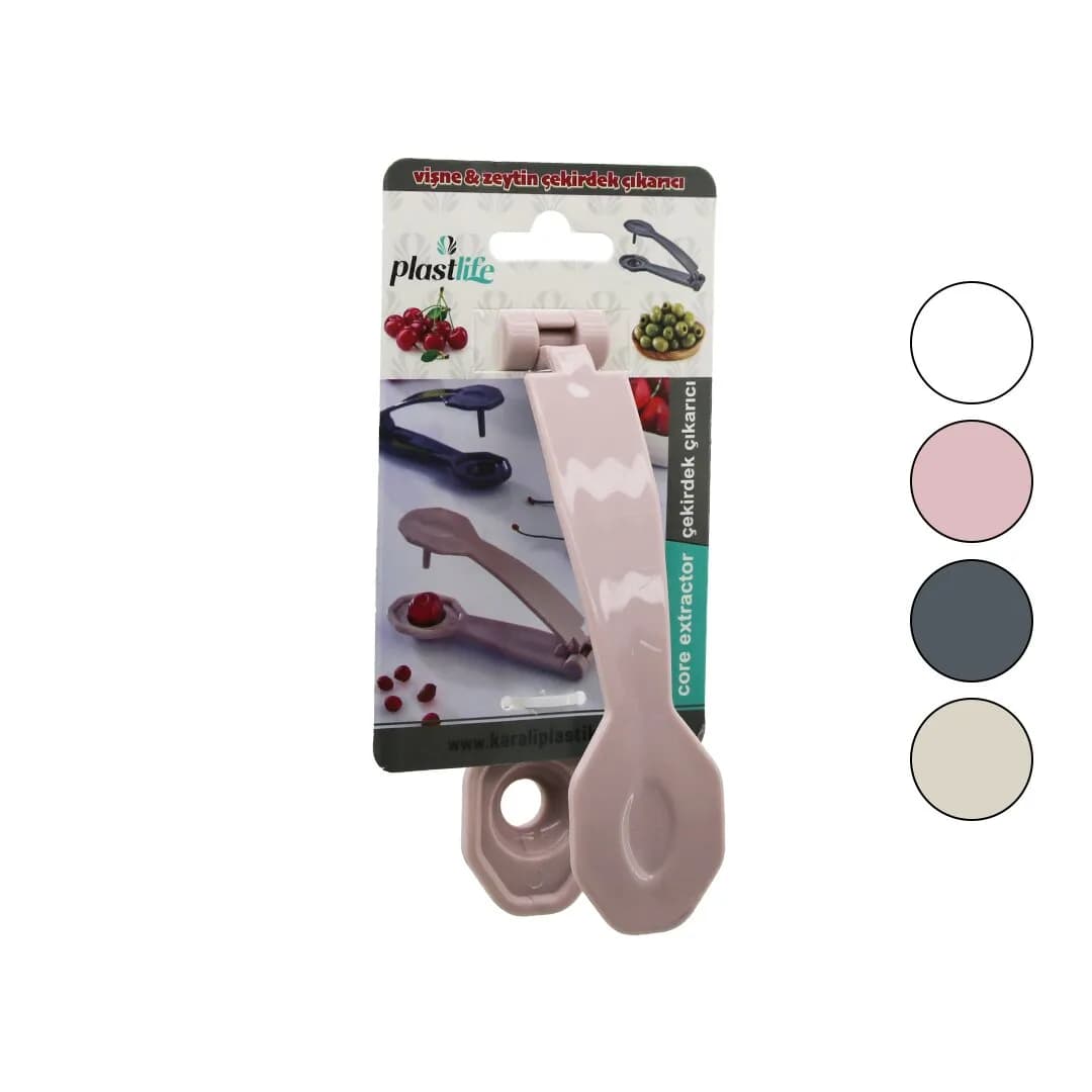 Çekirdek Çıkarıcı Vişne - Zeytin Vb. Renkli Plastik — fotoğraf 1