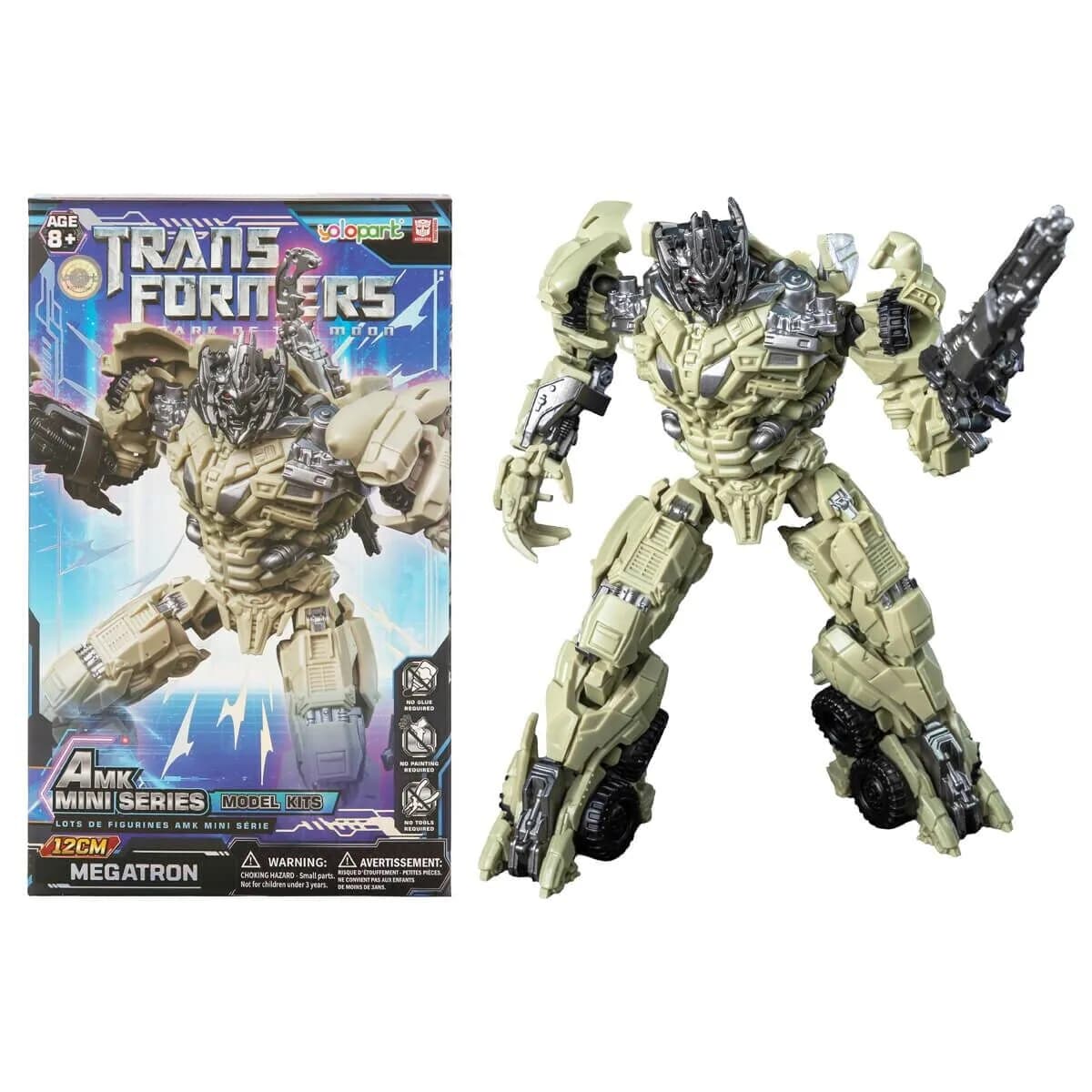 75325 Sun-ytu-ylp-figür Transformers Amk Mını Serıes WAVE3 Megatron Trns — fotoğraf 1