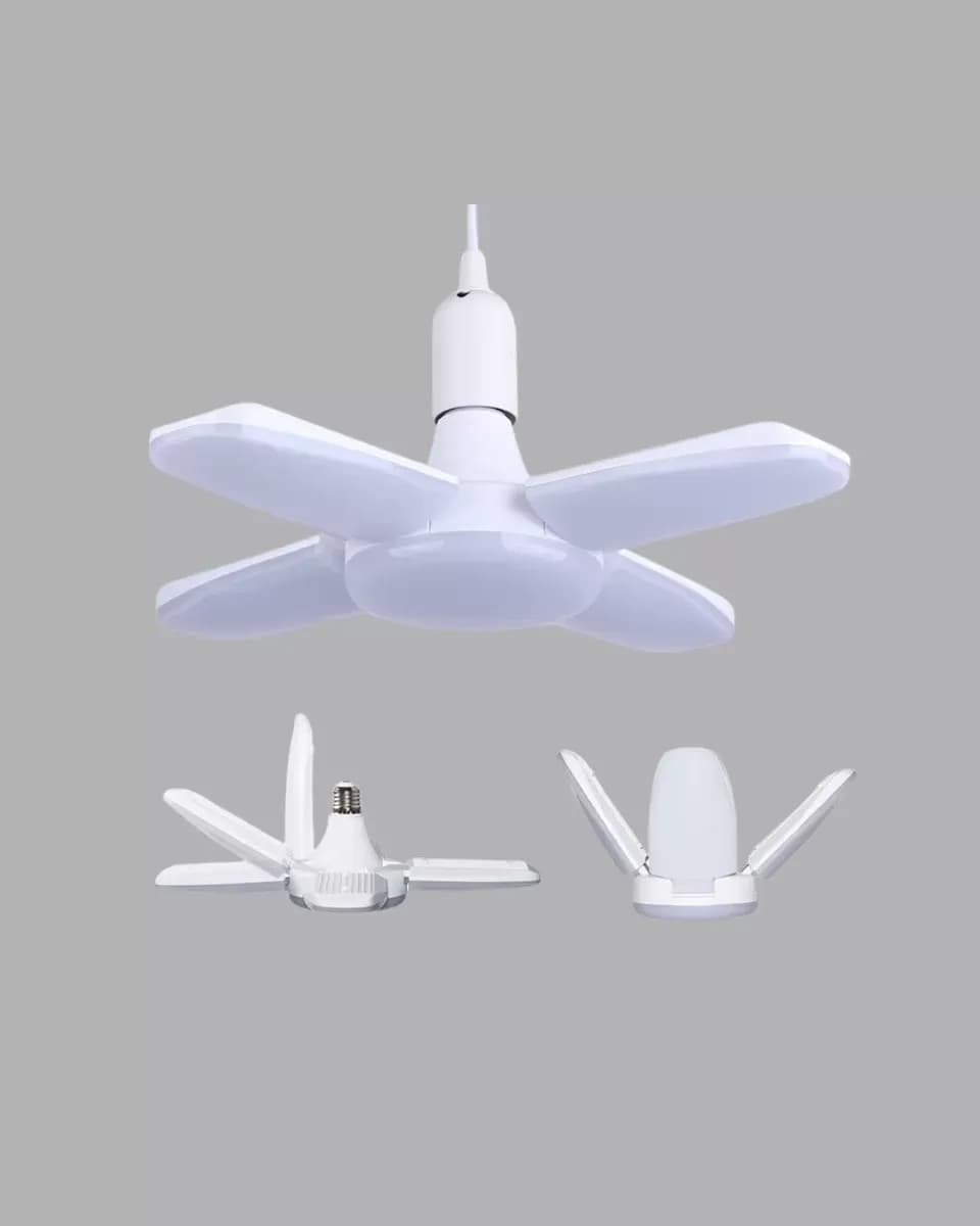 LED Ampül 60 Watt 4 Kollu Beyaz Işık Yeni Nesil — fotoğraf 1