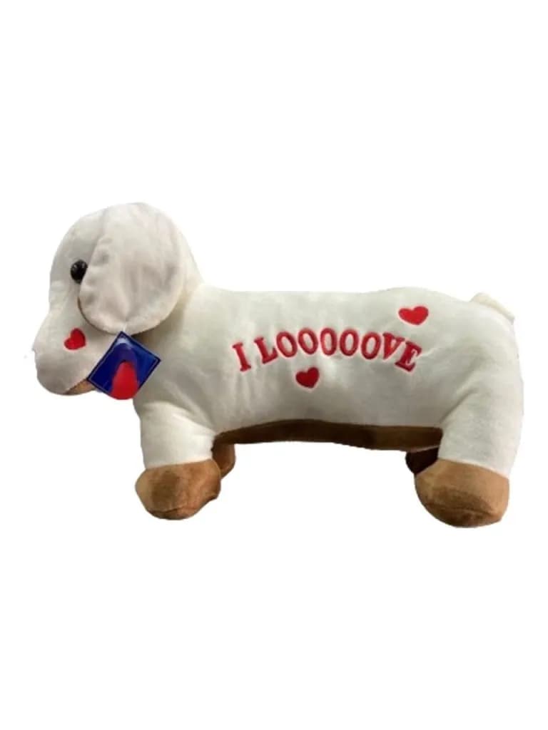 62203 Peluş 45 Cm Aşık Köpek Yastık — fotoğraf 1