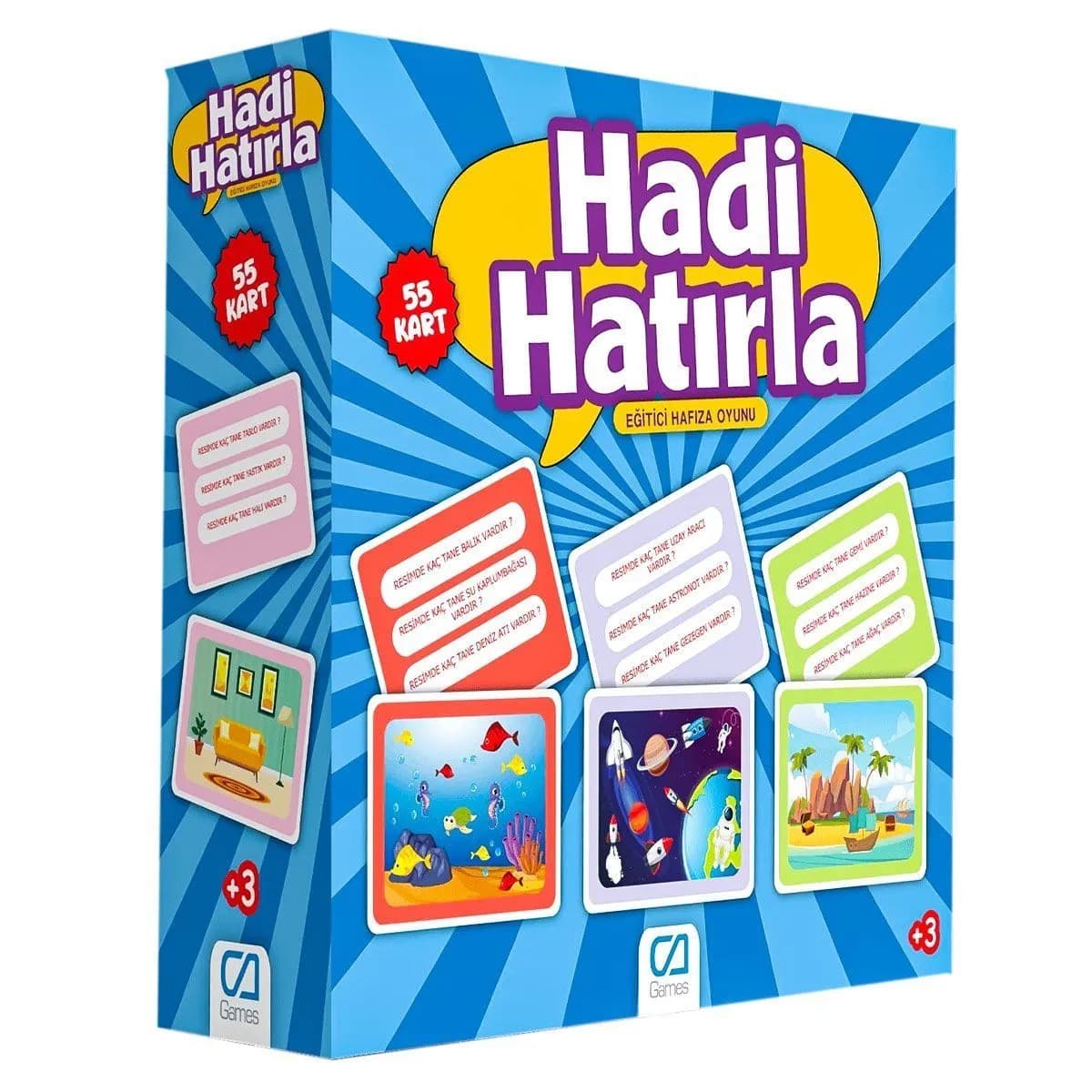 5108 CA Games, Hadi Hatırla - Hafıza Oyunu — fotoğraf 1