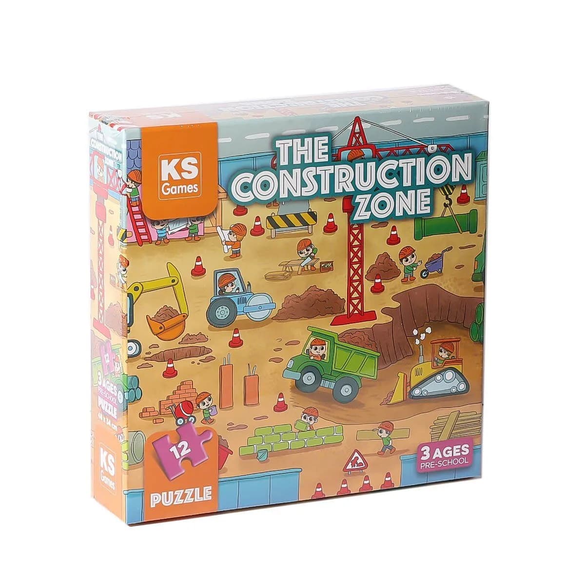 PRS 32704 The Construction Pre School Puzzle -KS Puzzle — fotoğraf 1
