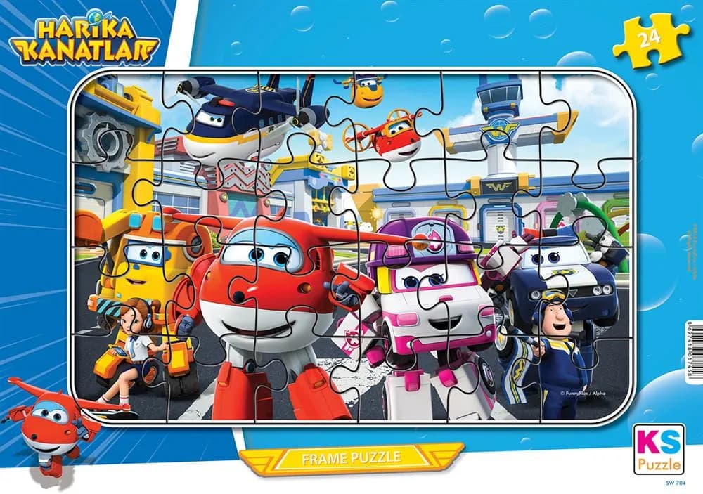 Ks Games 24 Parça Harika Kanatlar Frame Puzzle — fotoğraf 1