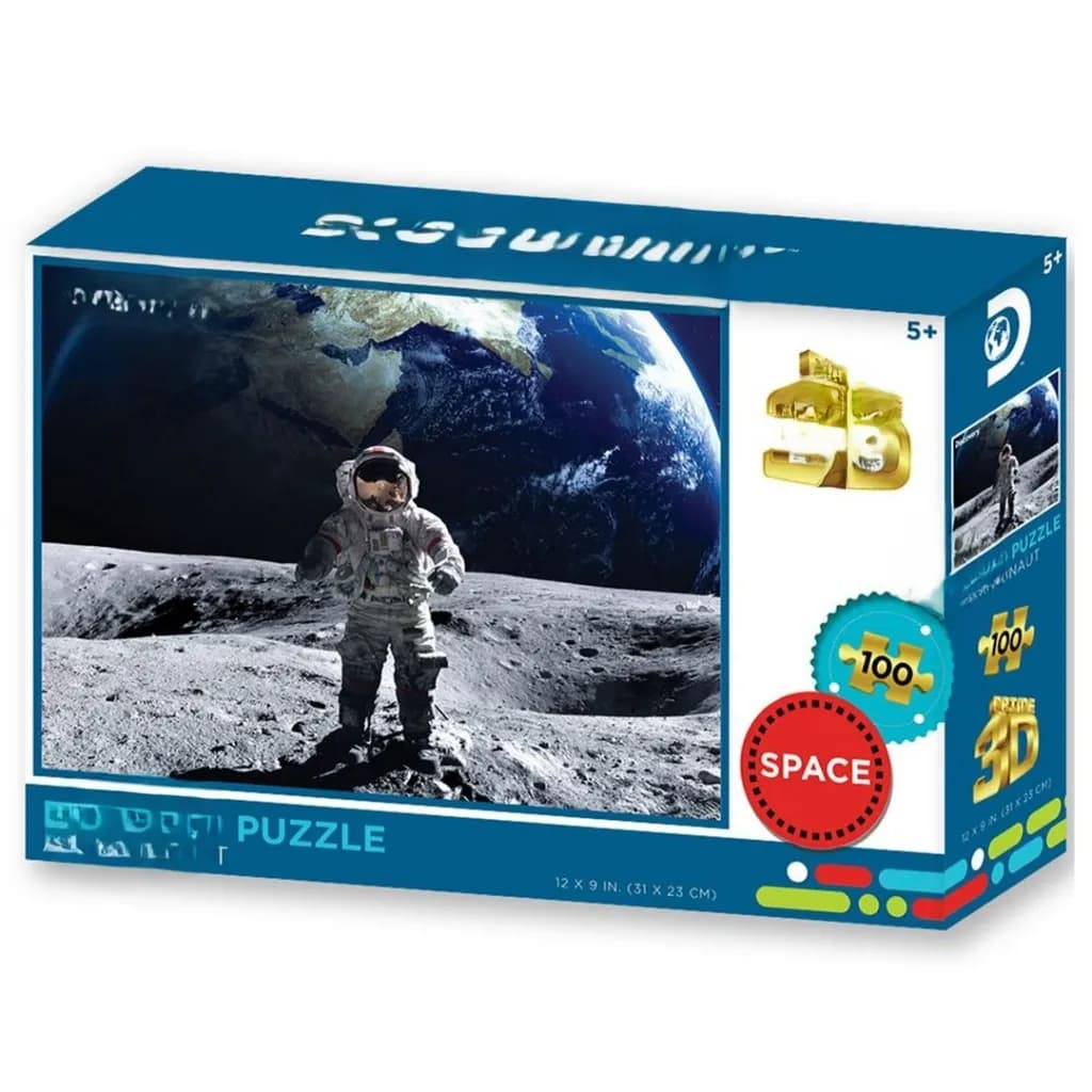 Ayda Astronot Puzzle 100 Parça — fotoğraf 1