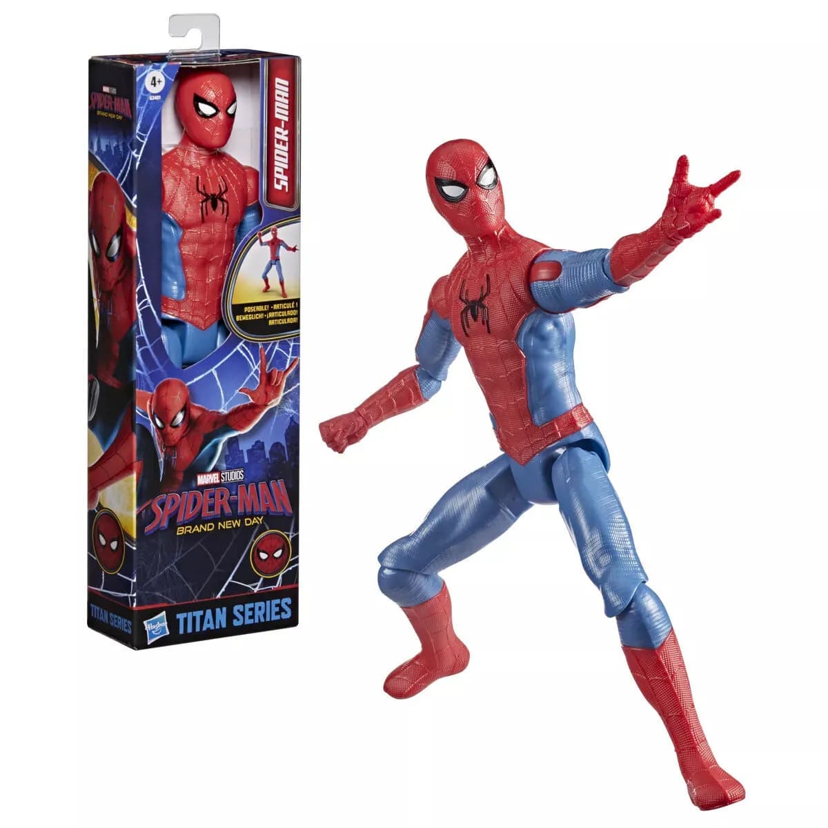 G3401 Spider-Man Bom Gallagher Titan Series 30 cm Figür — fotoğraf 1