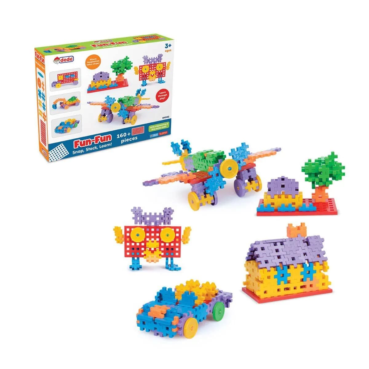 04041 Fun Fun Puzzle 160 Parça -Dede — fotoğraf 1