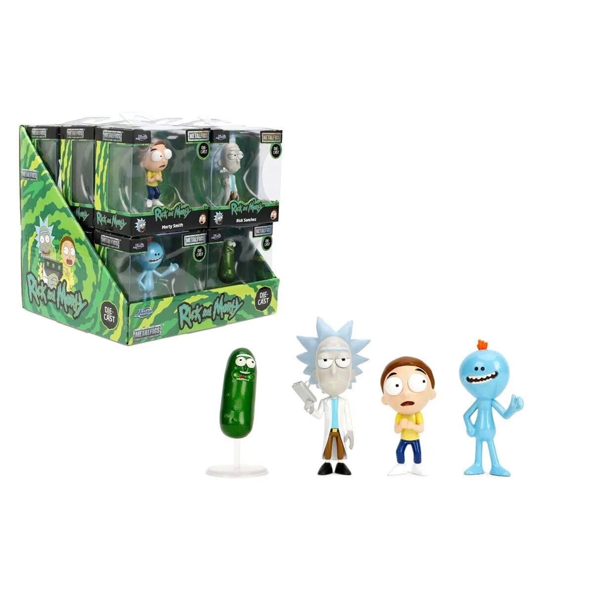 9385287300W01 Rick ve Morty Metal Koleksiyon Figürü 6.5 cm — fotoğraf 1
