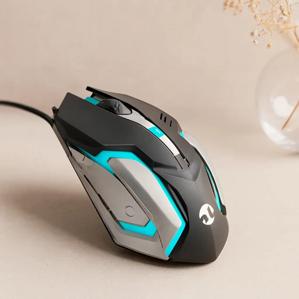 USB Kablolu RGB Oyuncu Faresi 1.5 m Kablo — fotoğraf 1
