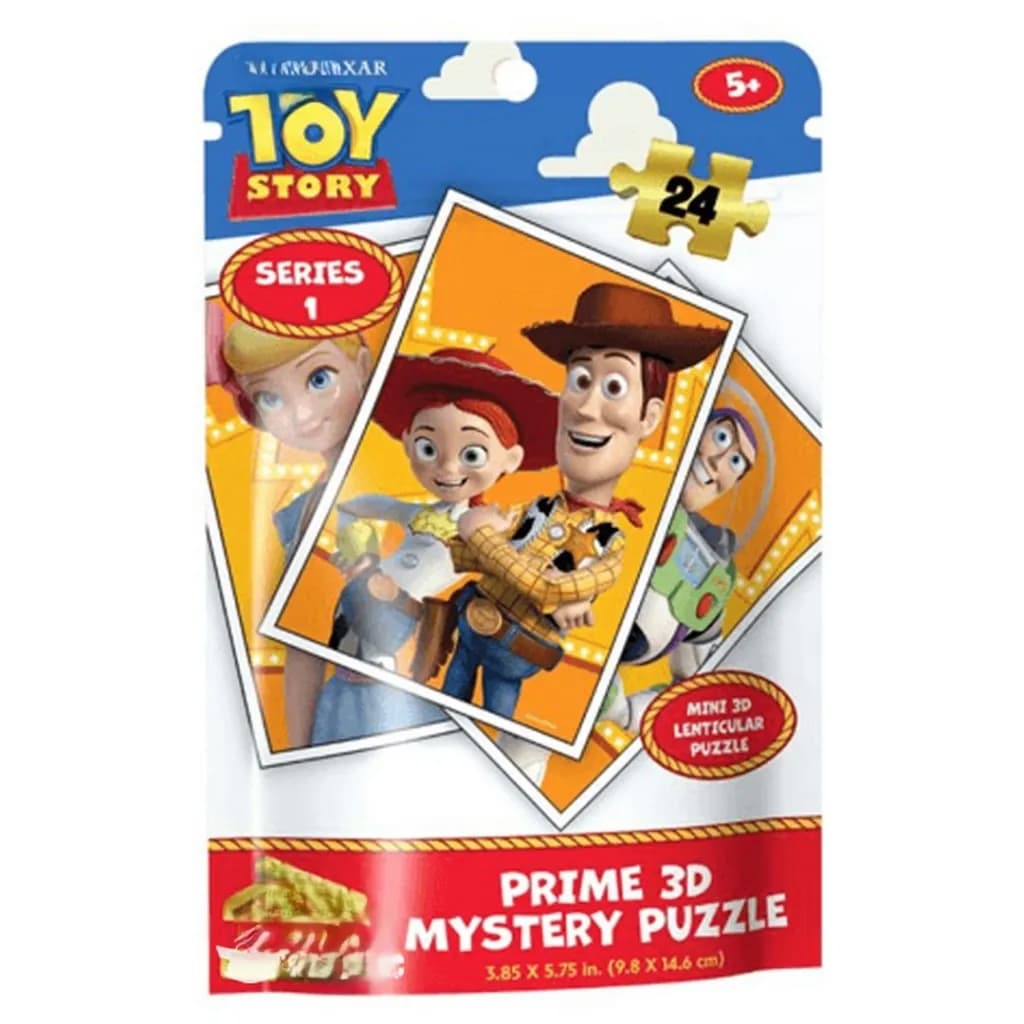Pixar Toy Story Seri 1 Prime 3 Boyutlu Mystery Puzzle 24 Parça — fotoğraf 1