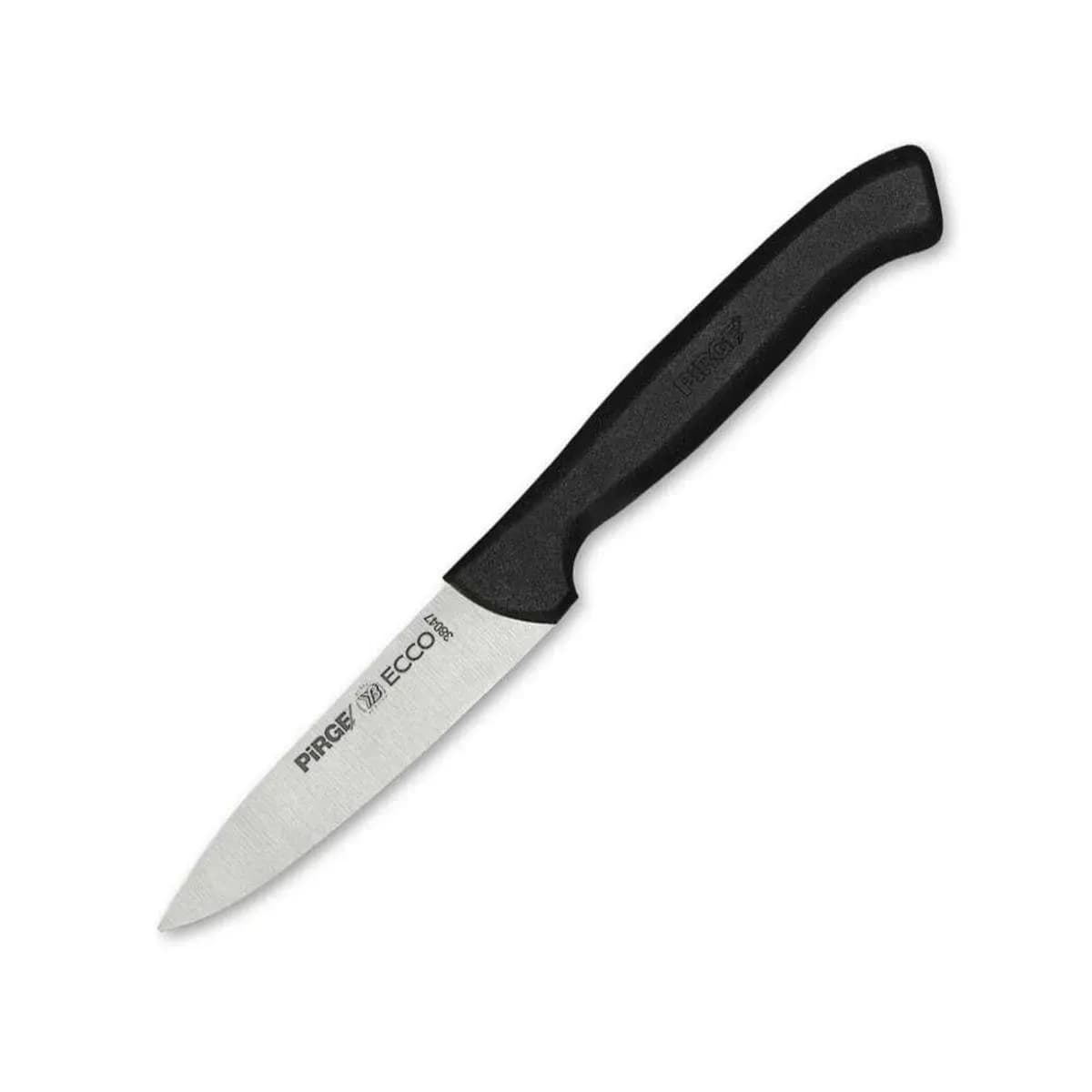 38047 Ecco Düz Sebze Bıçağı 9 cm - Siyah — fotoğraf 1