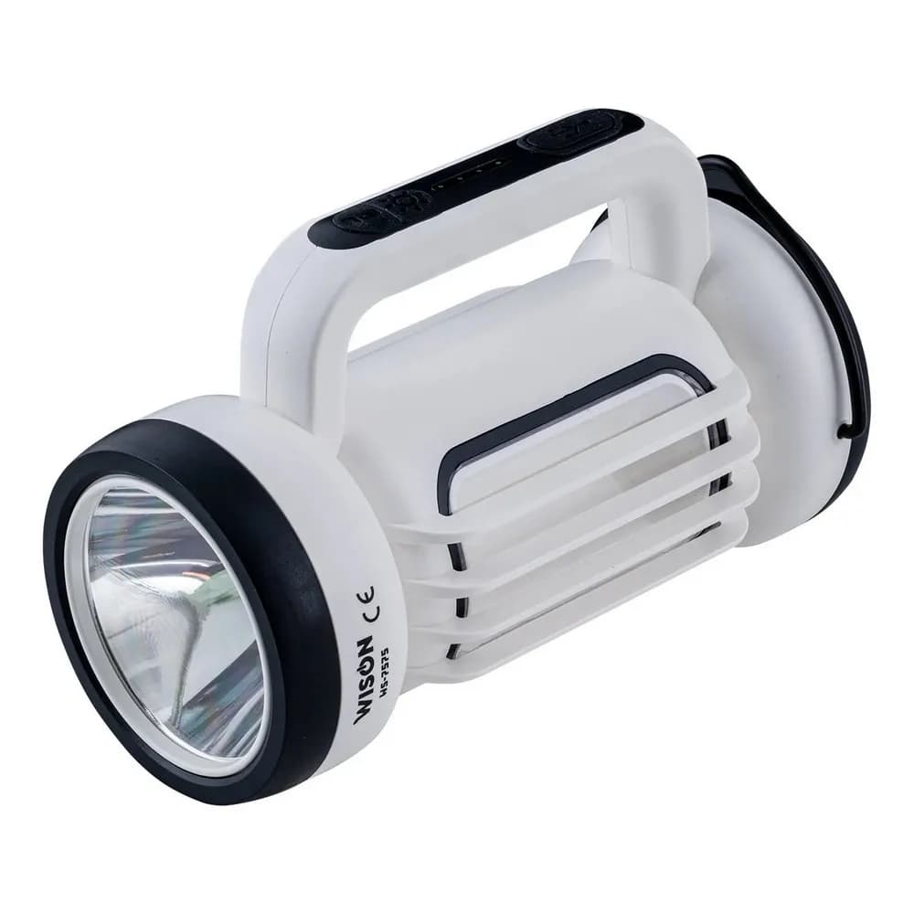 WS-7575 5 Watt Solarlı Projektör Şarjlı Spot Fener — fotoğraf 1