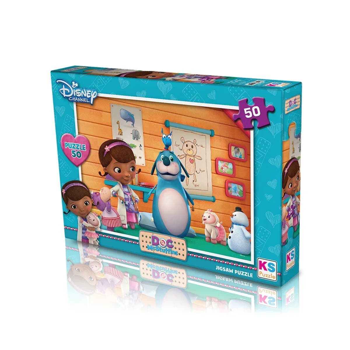 DOC709 Doc McStuffins 50 Parça Puzzle -KS Puzzle — fotoğraf 1