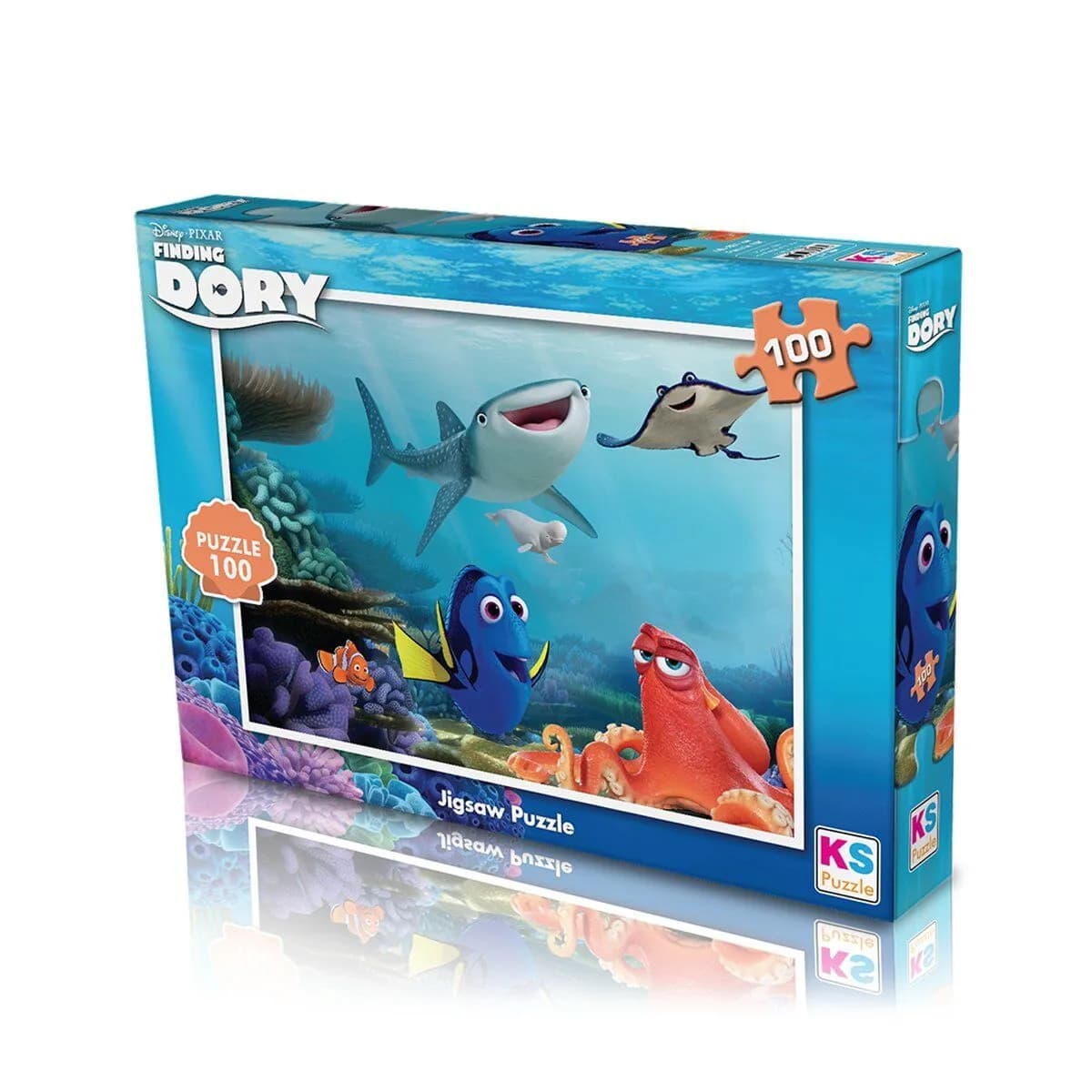 DR714 Finding Dory 100 Parça Puzzle -KS Puzzle — fotoğraf 1