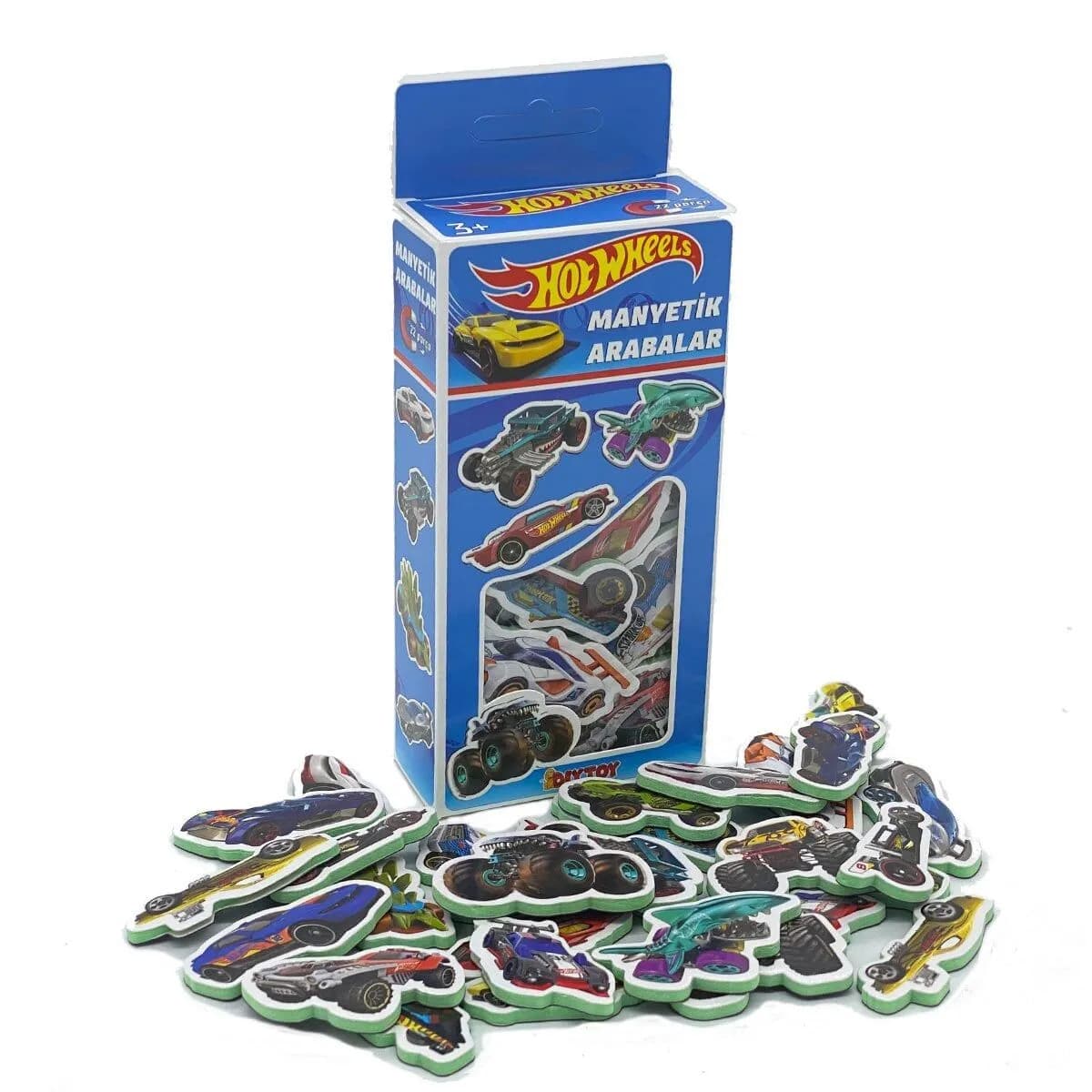 2014 Hotwheels Many.arabalar Magnet — fotoğraf 1