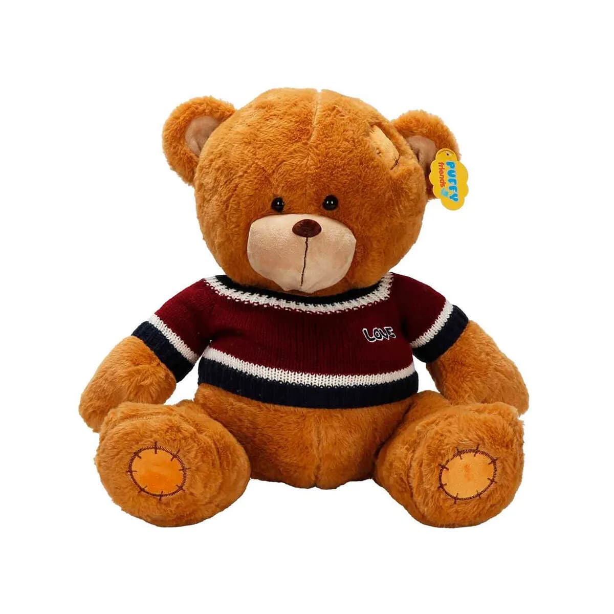 2001008 Sun-sabc-jnh-pff-sk Peluş Ayı Oturan Kazaklı 42 Cm 2R — fotoğraf 1