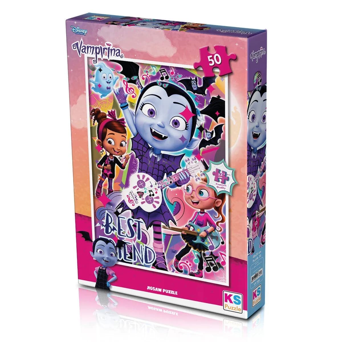 VP709 Vampirina 50 Parça Çocuk Puzzle -KS Puzzle — fotoğraf 1