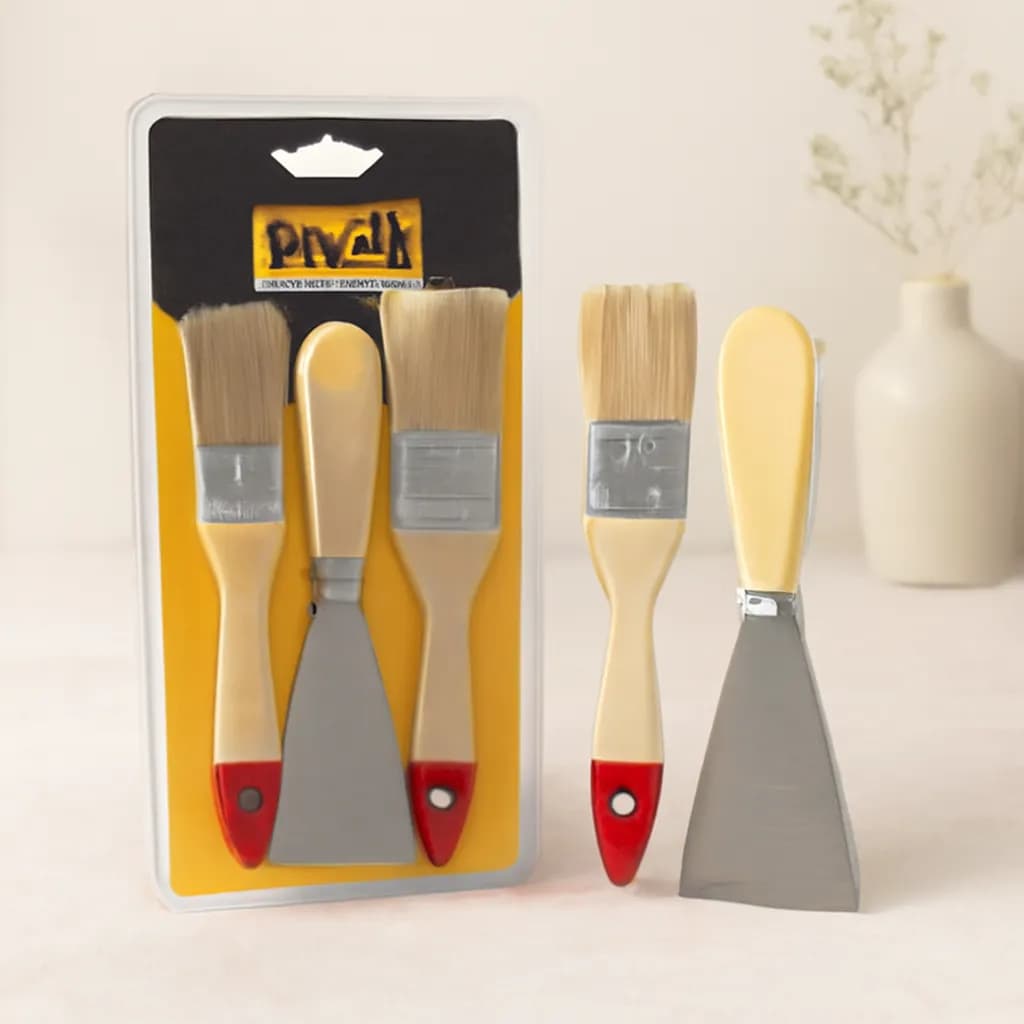3 Parça Boyacı Seti 50 mm Spatulalı — fotoğraf 1
