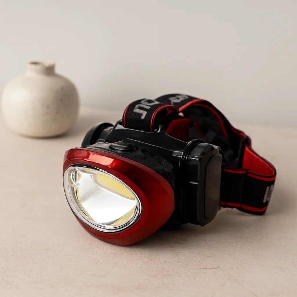 Pilli Kafa Lambası - Oynar Başlı LED Fener — fotoğraf 1
