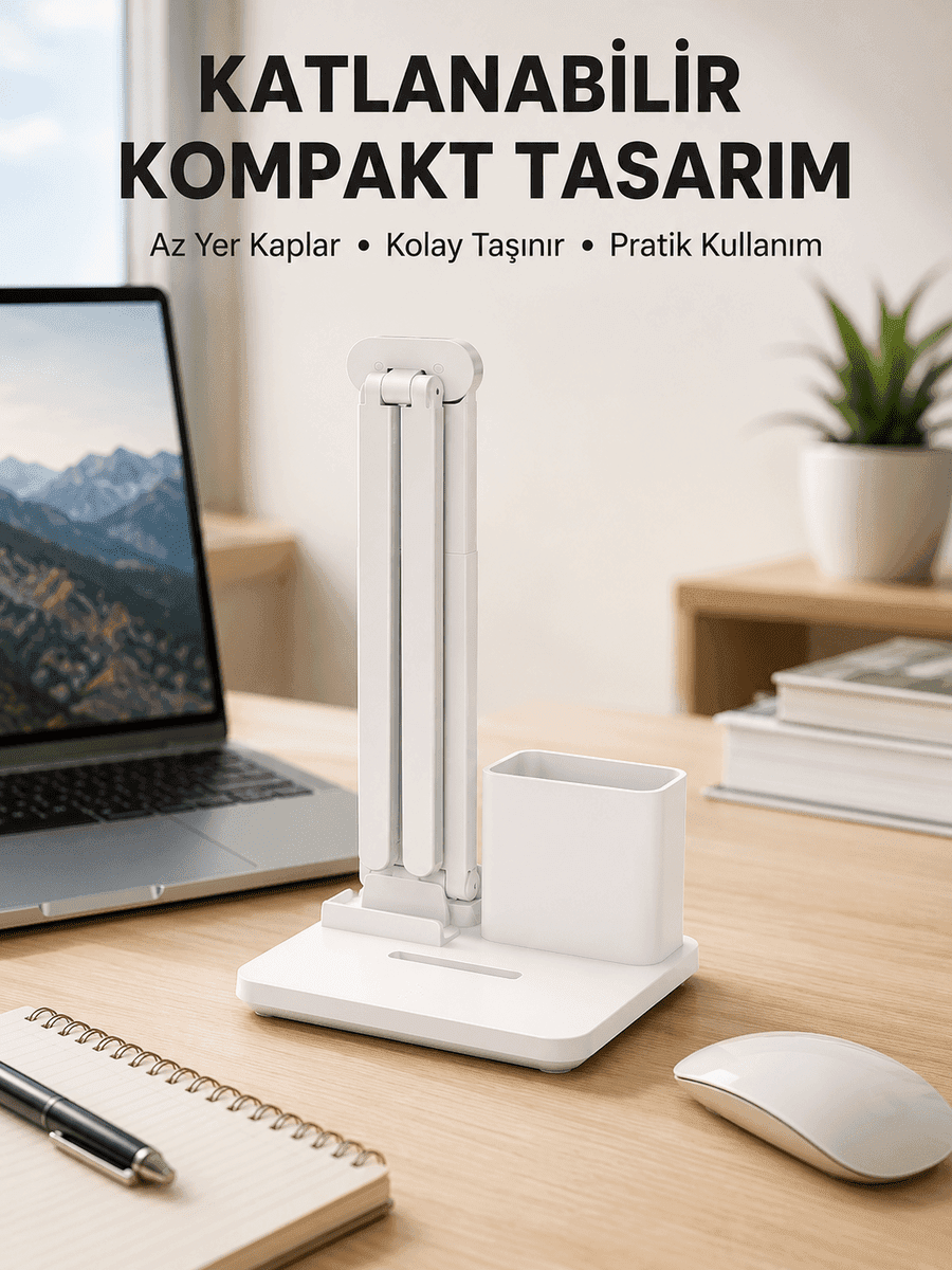 Ev ve Ofis için Fonksiyonel Masa Lambası | Enerji Tasarruflu, Çok Yönlü Kullanım Yeni Nesil — fotoğraf 1